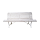 Banc de jardin à lattes vintage