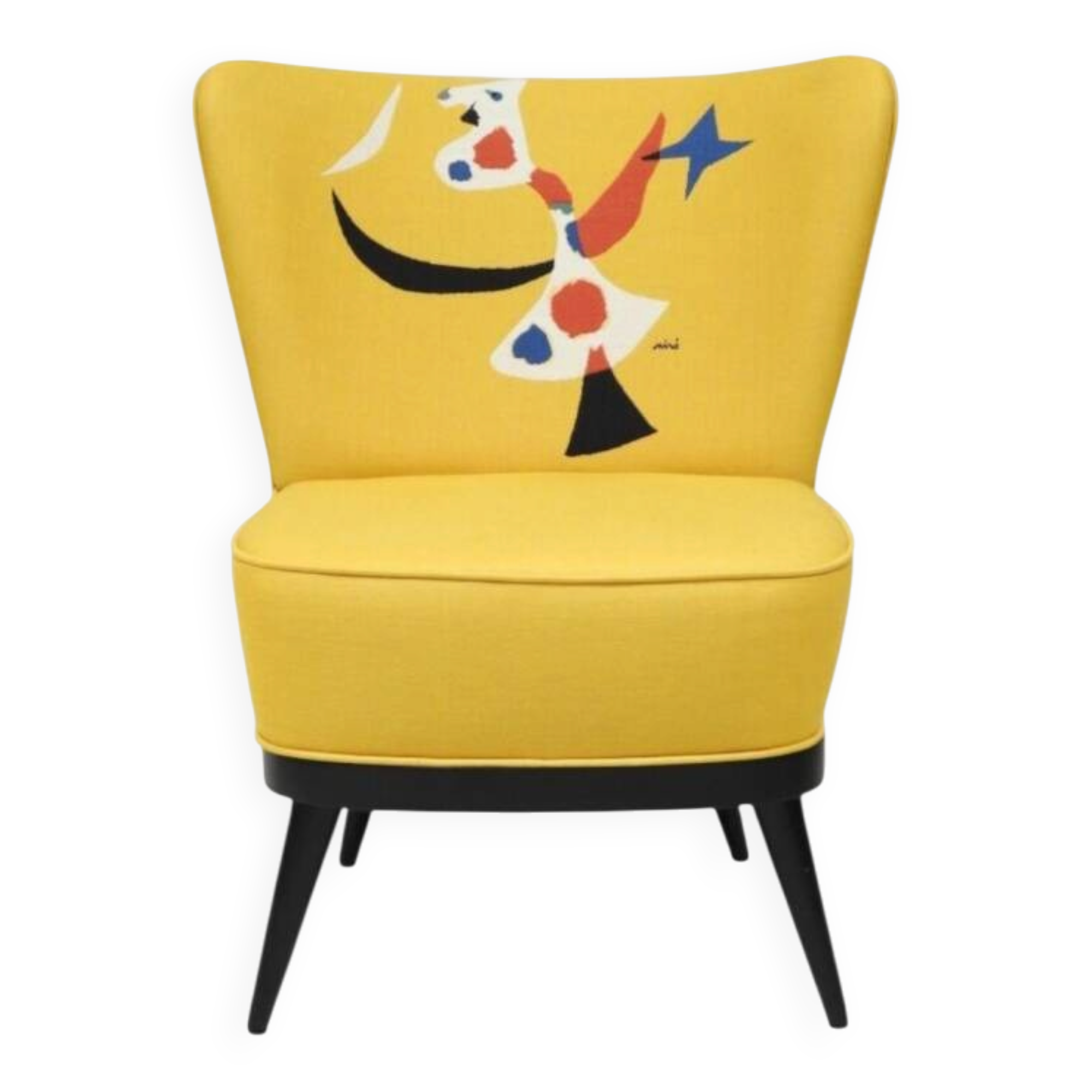 Chauffeuse Jules Pansu “Oiseau” d’après Joan Miró