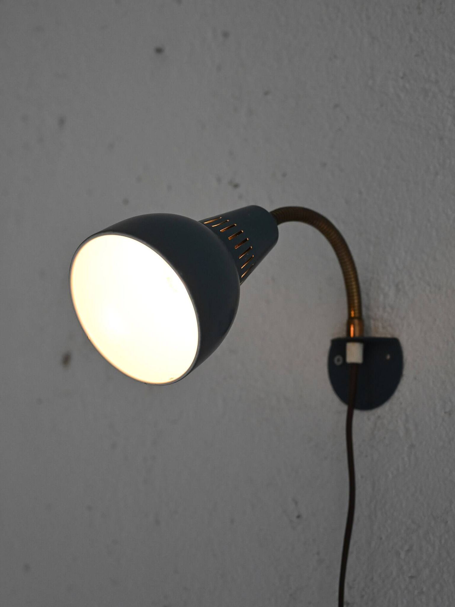 Original Scandinavian wall light from the 60s
