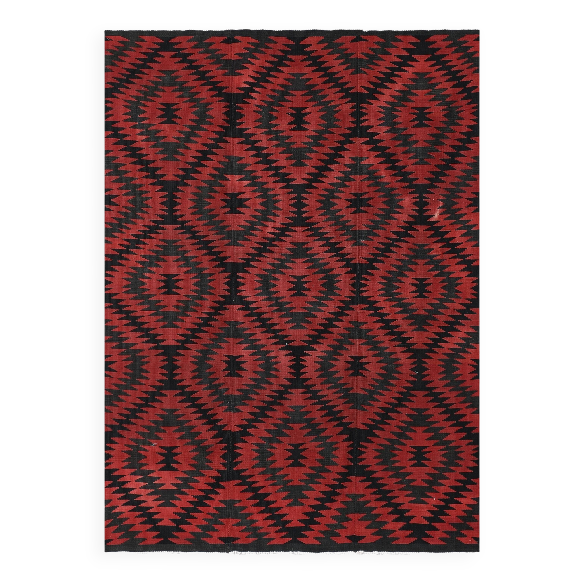 Vintage Turkish Oushak Rug Handwoven 155x213 cm