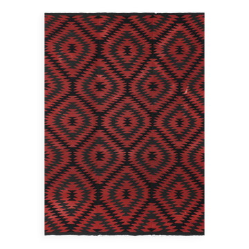 Vintage Turkish Oushak Rug Handwoven 155x213 cm