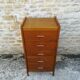Chiffonier vintage a cinq tiroirs