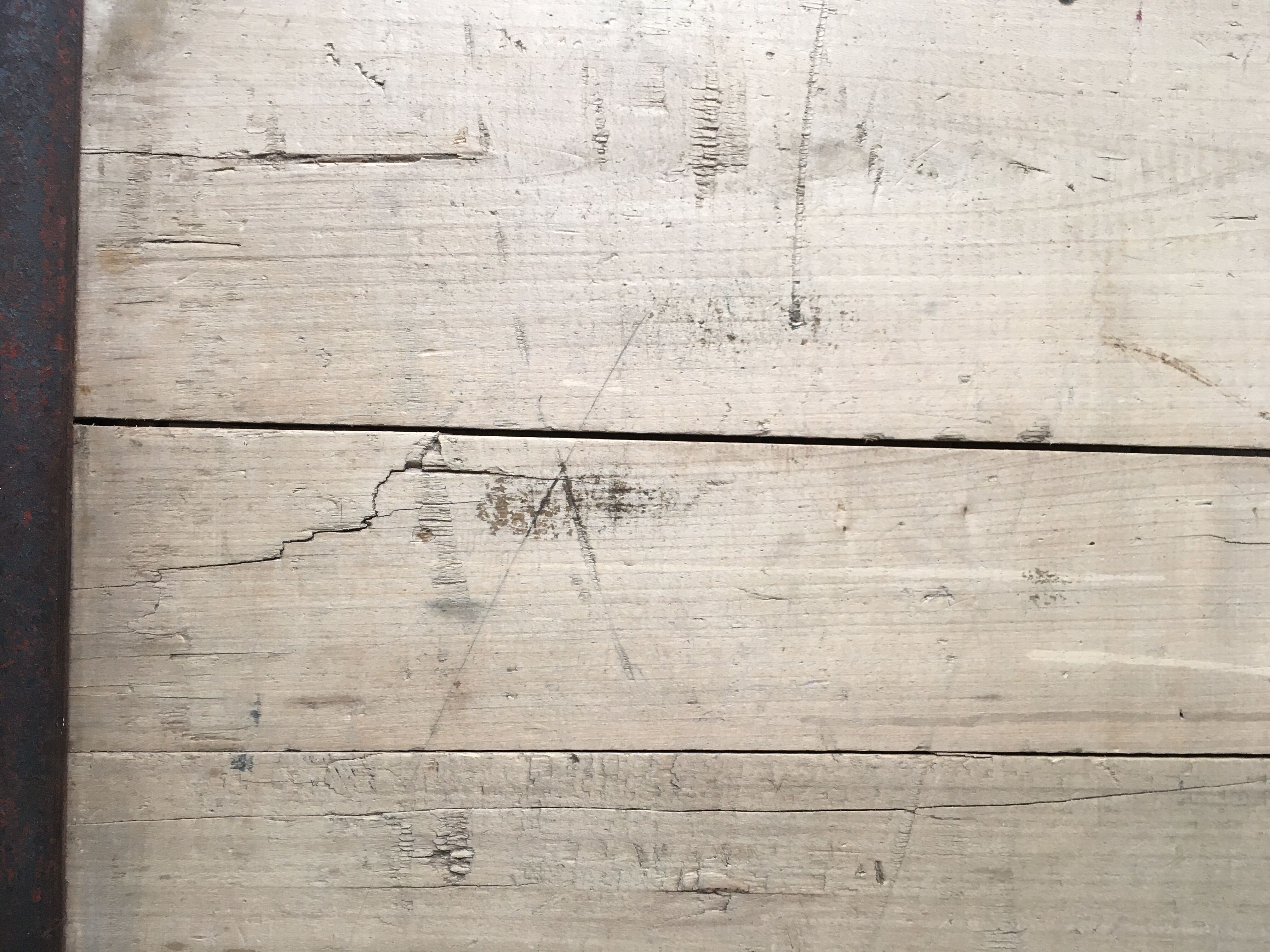 Industrial coffee table