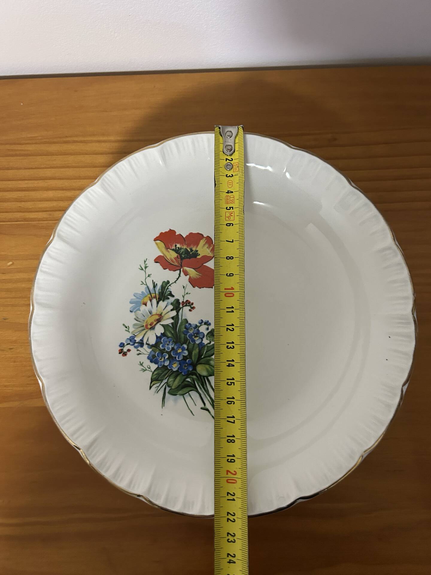 Set of 6 Antique Deep Plates Digoin & Sarreguemines - Model R