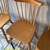 Suite of 4 vintage chairs