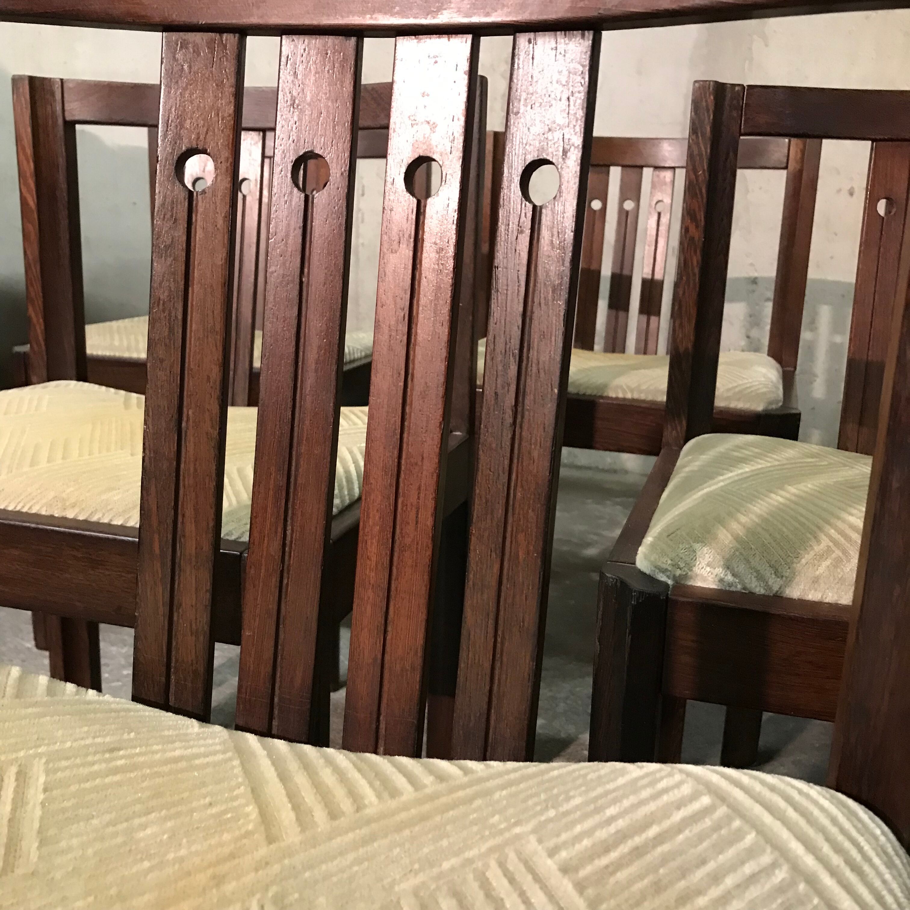 Set de 6 chaises en palissandre de Rio, 1940