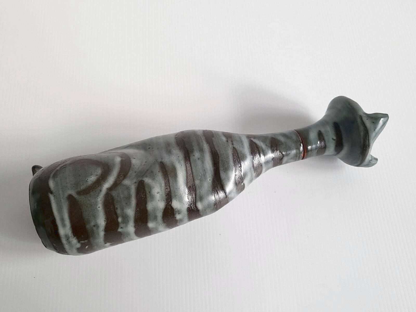 Cat liqueur bottle ceramic 60