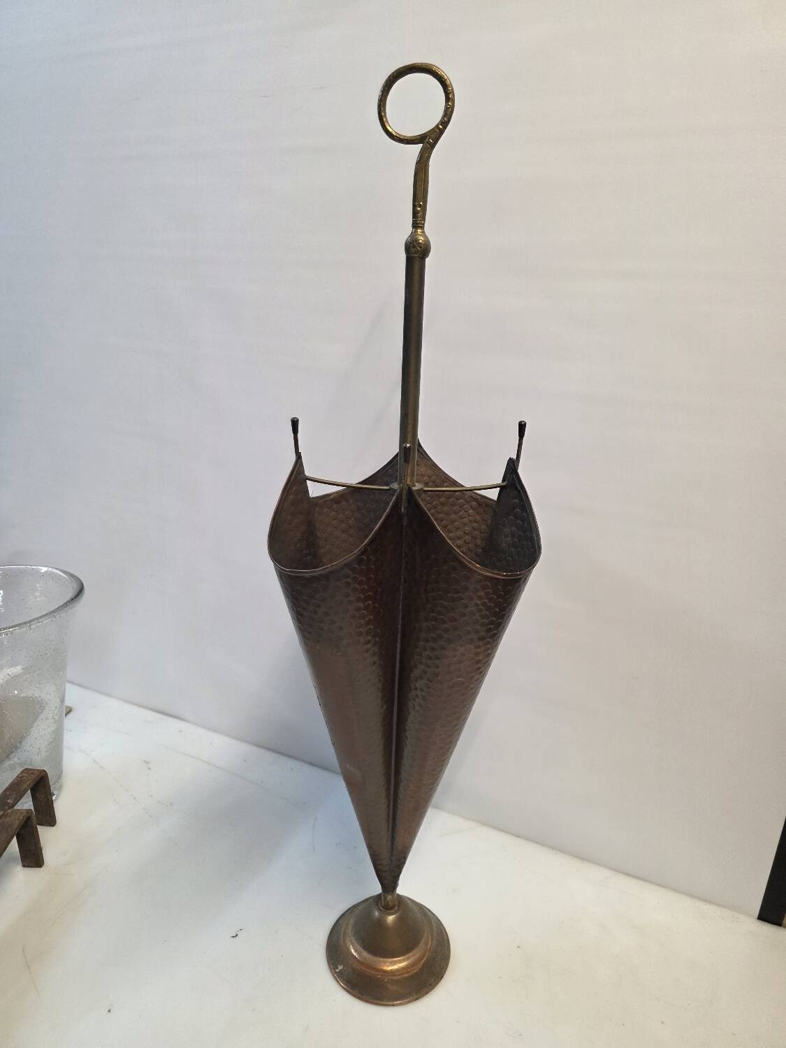 Brass umbrella stand