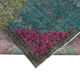 Hand-knotted carved anatolian 1970s 205 cm x 303 cm fuchsia carpet