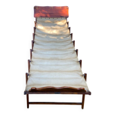 Folding bed that doubles as a bench from the 1930s