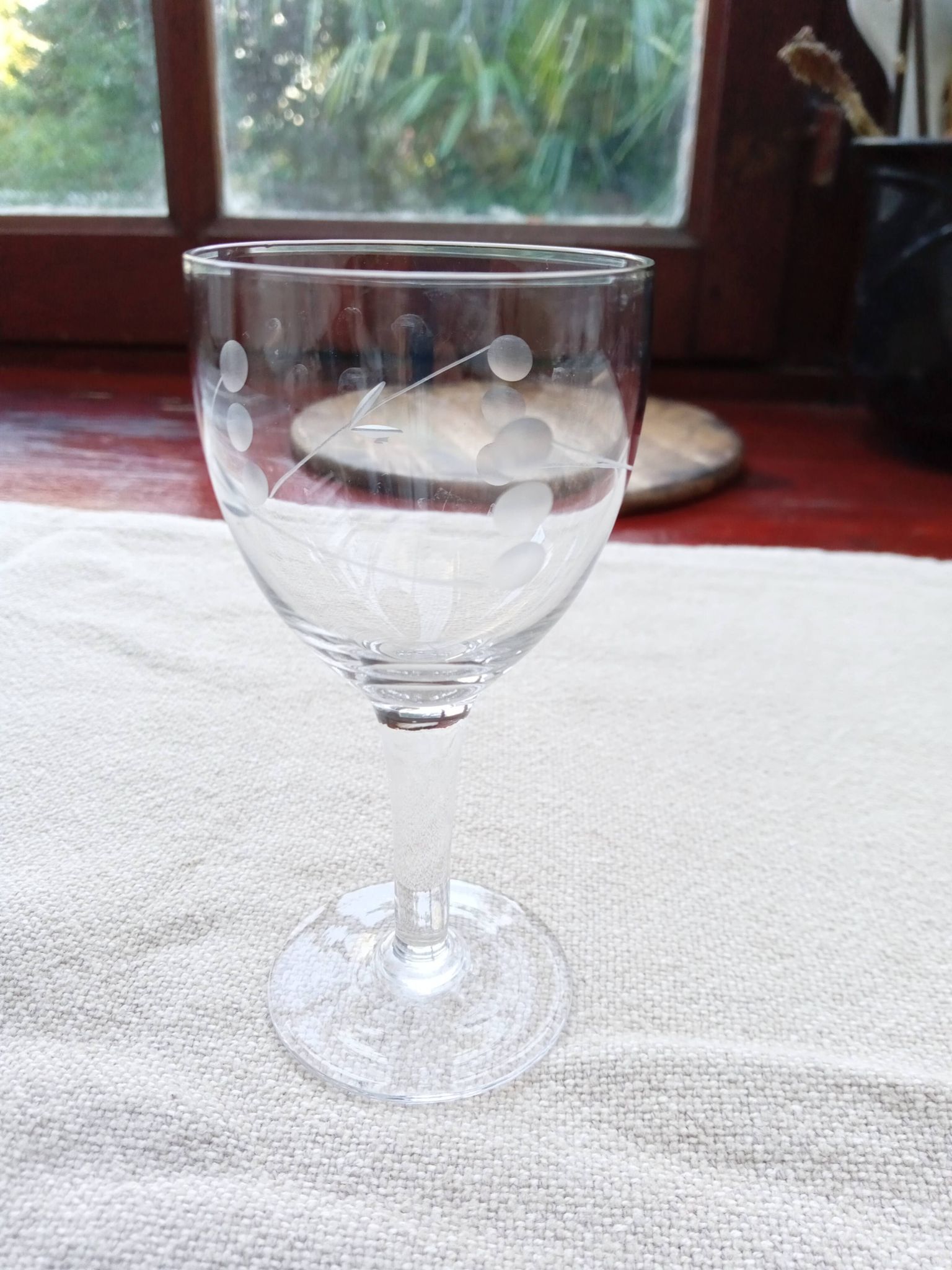 11 verres à pied années 40