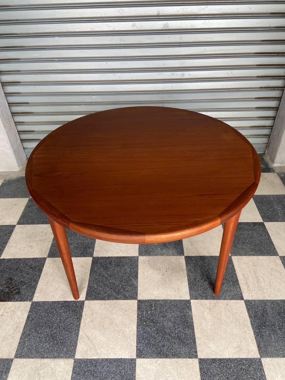 Vintage Scandinavian dining table