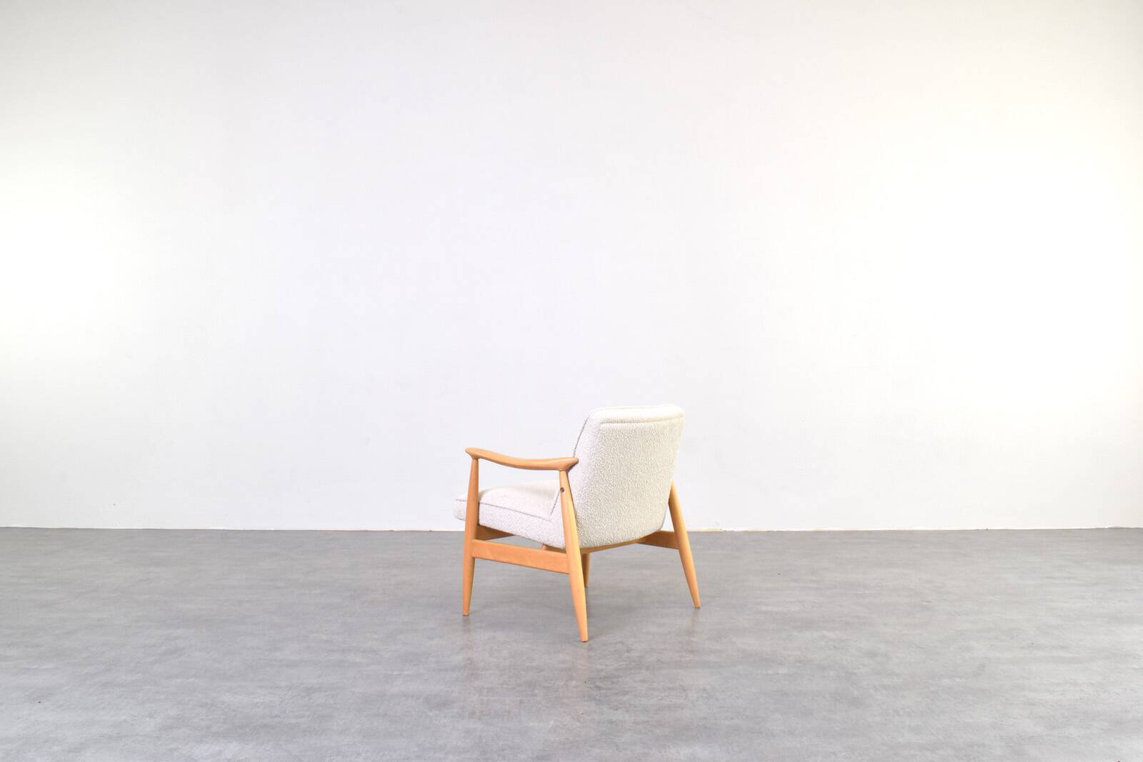 Mid-Century lounge chairs by J. Kędziorek, 1960s, set of 2.