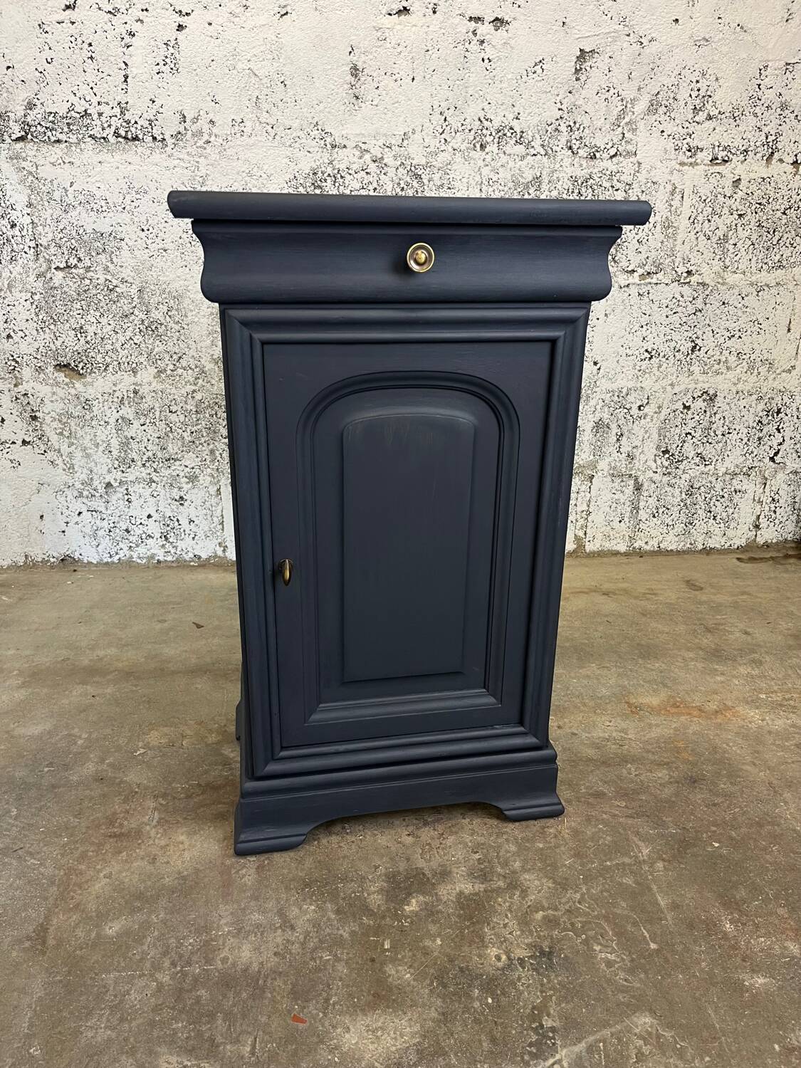 Petit confiturier bleu nuit