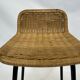 Tabouret de bar vintage Dirk van Sliedregt Rohe Noordwolde 1960 Pays-Bas