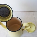 Enameled coffee pot