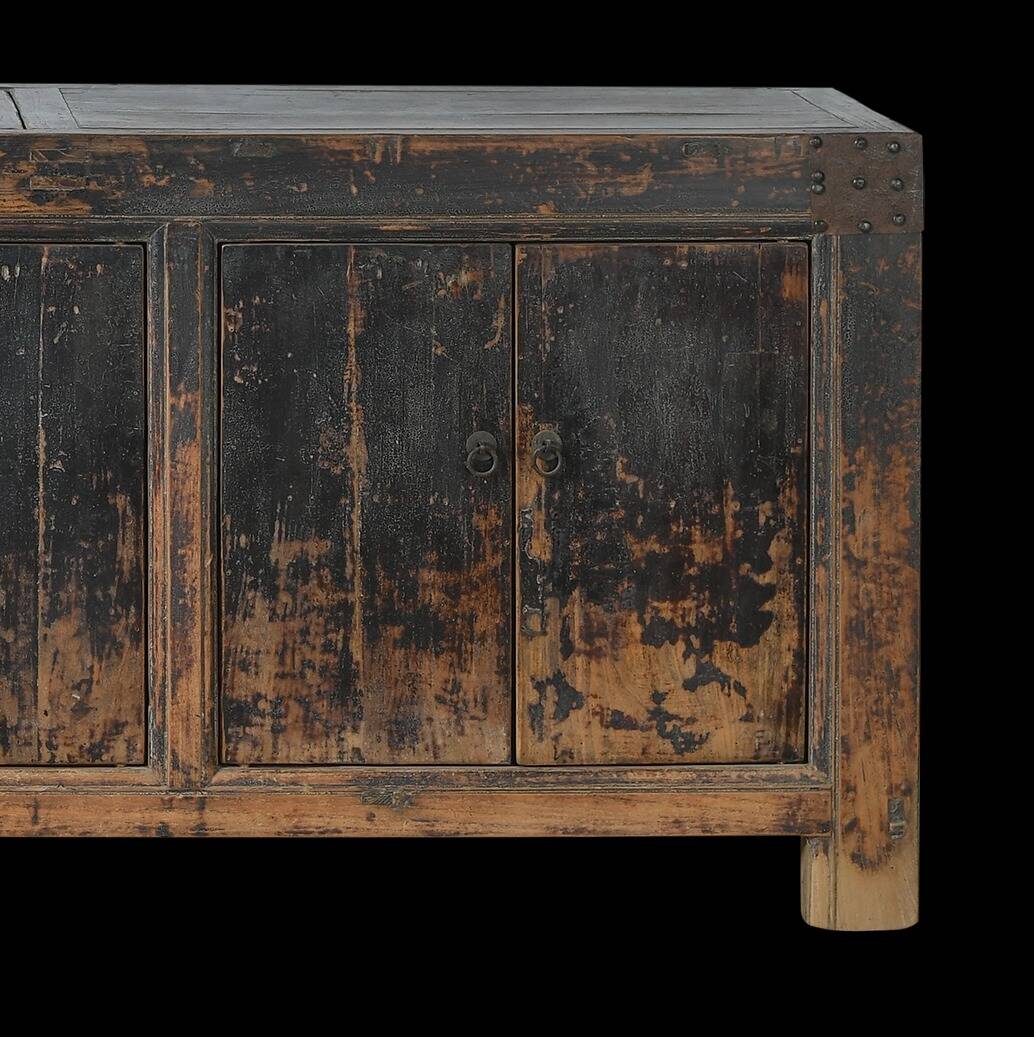 Qingdao - Antique Chinese buffet in solid elm no. 27