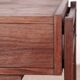 Vintage Danish sewing cabinet, known as "Travailleuse", teak and rattan from the 1960s.