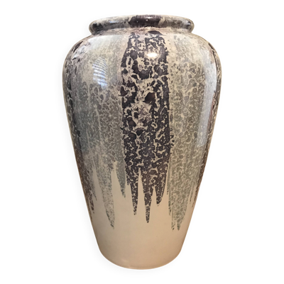 Vase Vintage Scheurich 504-24 - Céramique West Germany - Années 70
