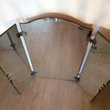 Old triptych mirror of the 1940s 89x74cm