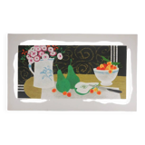 Yves Ganne: Still Life with Pears, original signed lithograph