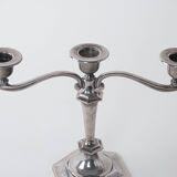 Metal candlestick, Italian design, 1960s, made in Italy