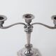 Bougeoir en métal, design italien, années 1960, fabriqué en Italie.