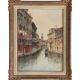 Tableau peinture à l'aquarelle Venise