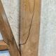 Cadre en bois vintage lettre A