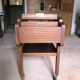 Vintage wooden trolley, vintage design trolley, rolling furniture, servant