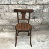 Chaise bistrot en bois Baumann de 1920