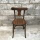 Chaise bistrot en bois Baumann de 1920
