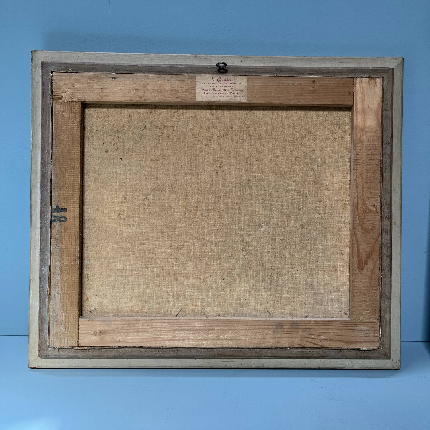 Tableau 1959 "The Sailboats" signed Ledien