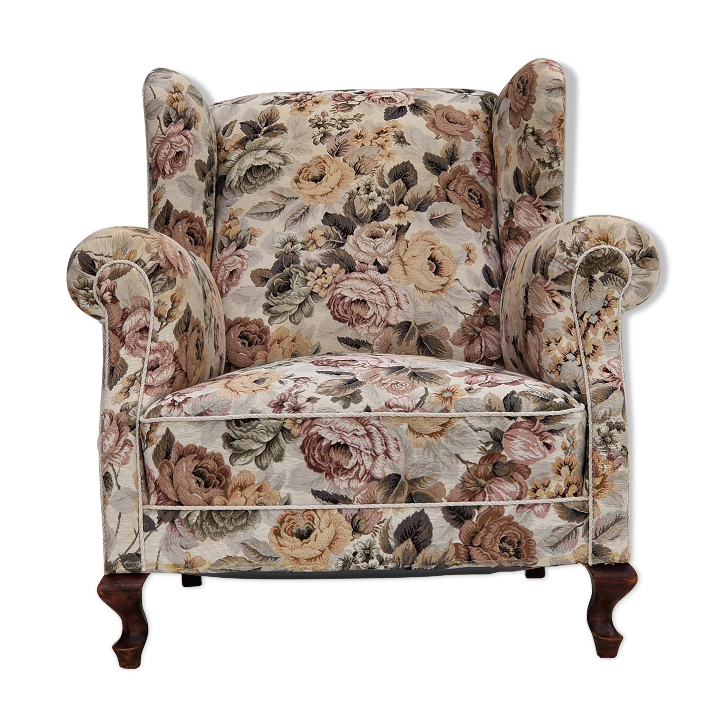 1950s Danish armchair in fabric