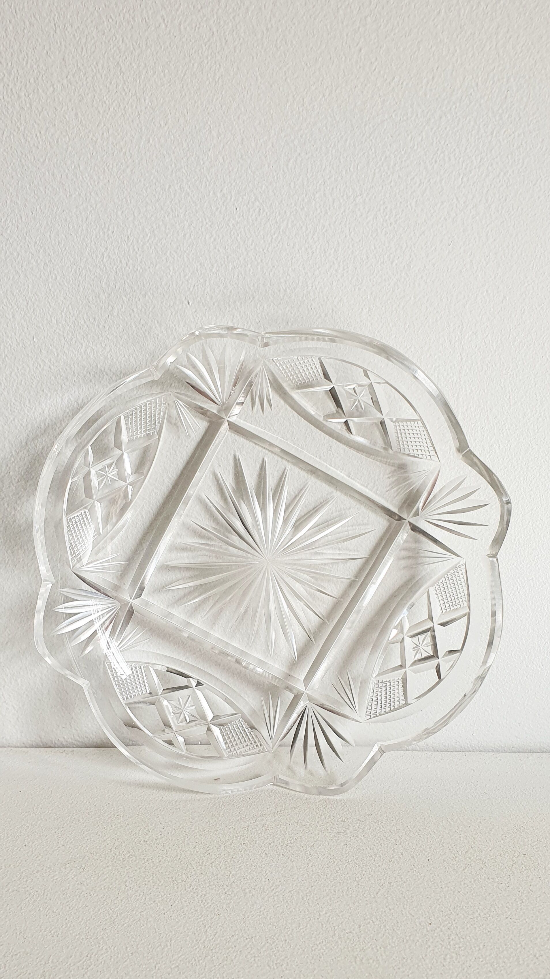 4 flat glass plates