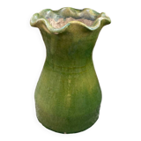 Southwest glazed terracotta vase