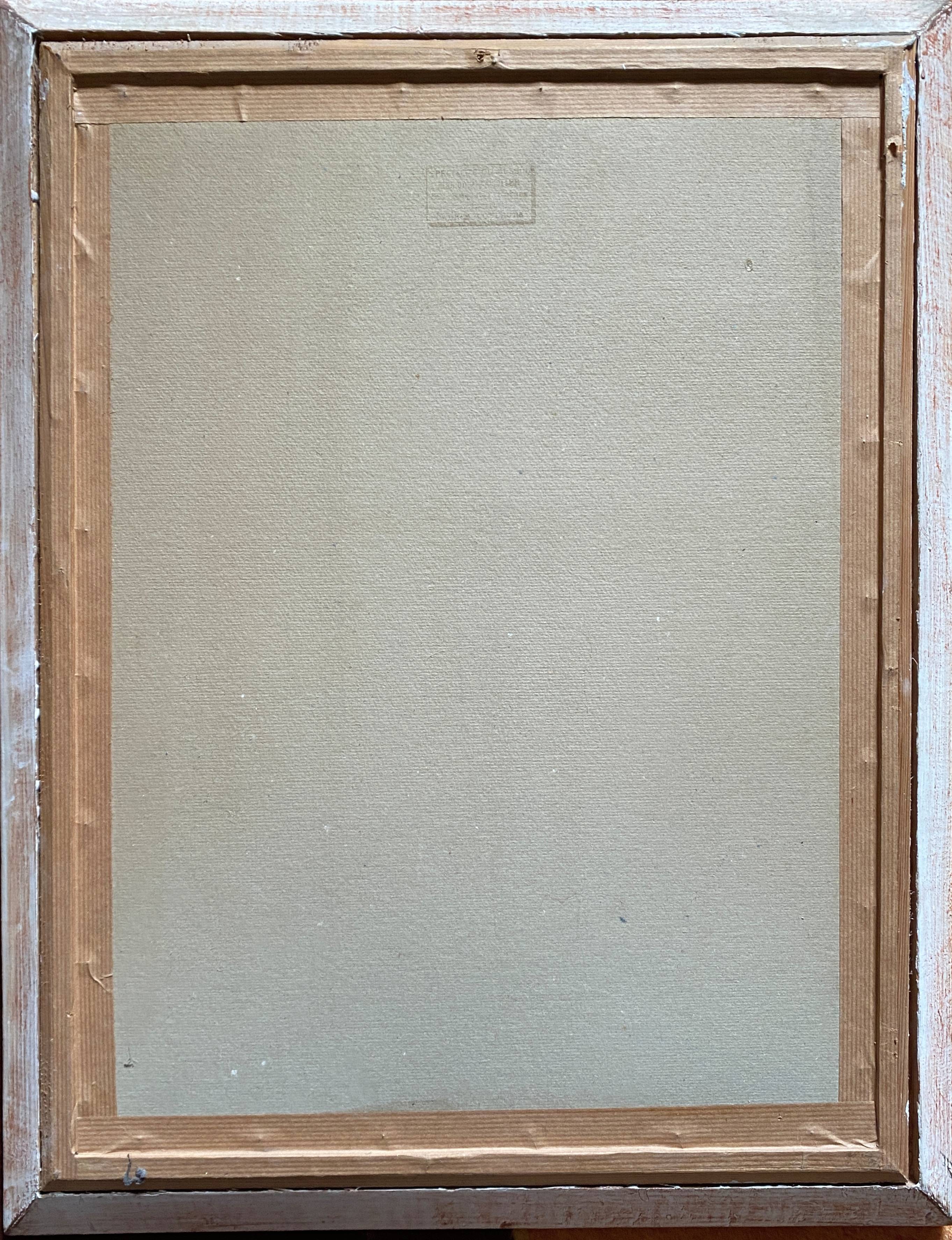 Painting "bouquet of carnations" by Lucienne MAILLOT Pannelle (1909-1989)