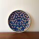 Kutahya collector's plate with Iznik Ottoman motifs