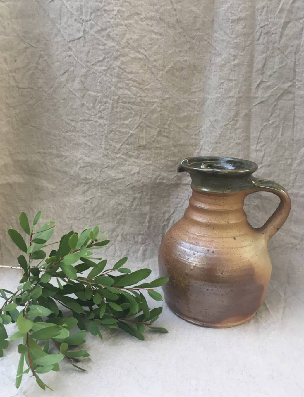 Stoneware jug Pierre Digan La Borne 60's