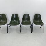Fiberglass DSS Stacking Chairs by Ray & Charles Eames for Herman Miller, 19
