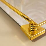 Mirror & gold tray