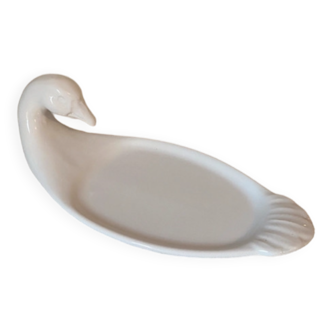 White duck serving dish