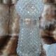 Vintage cut glass carafe