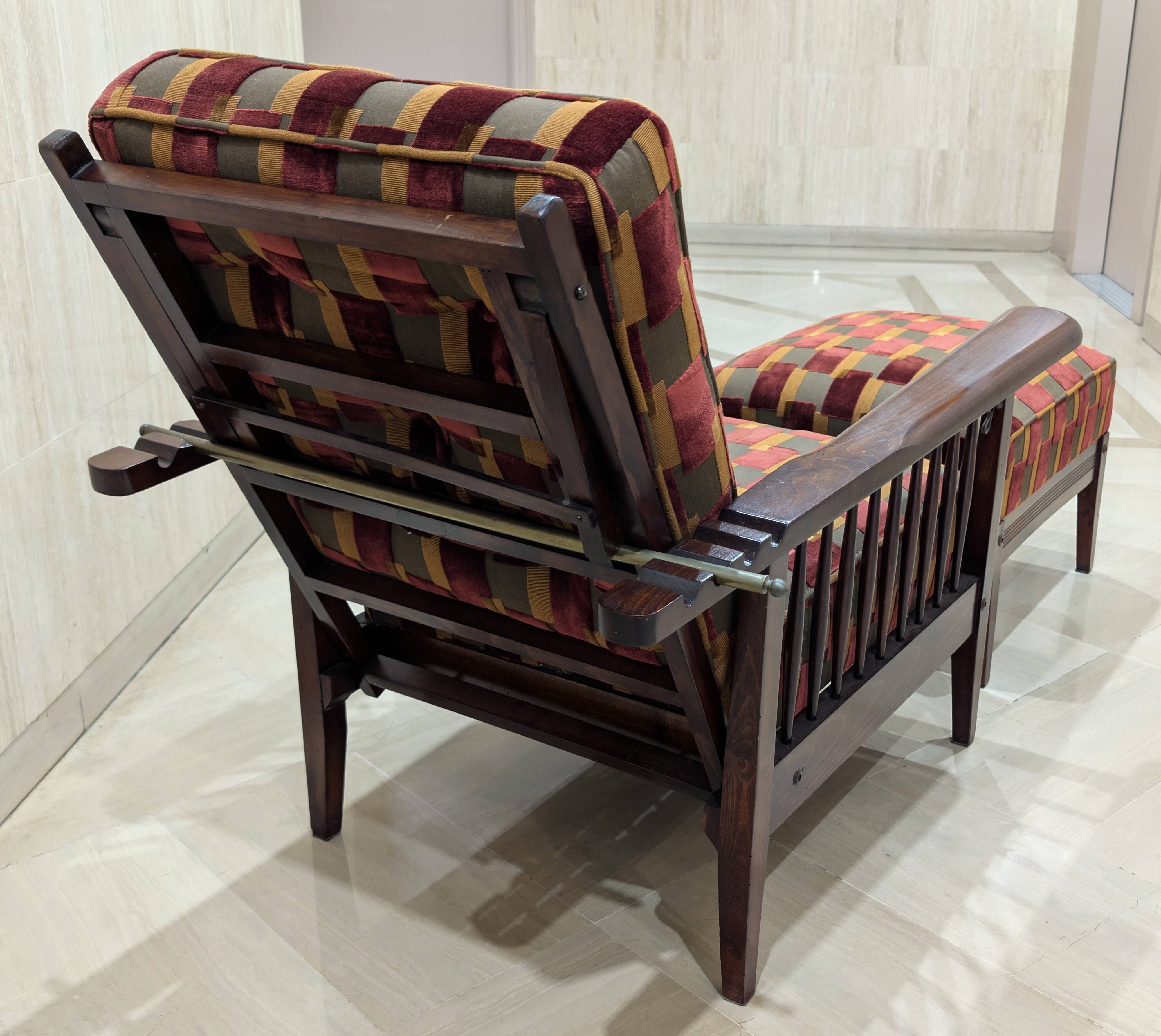 Armchair from the early 20th century signed Consortium Potacol.