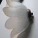 Pair of wall lamps "lotus flower"