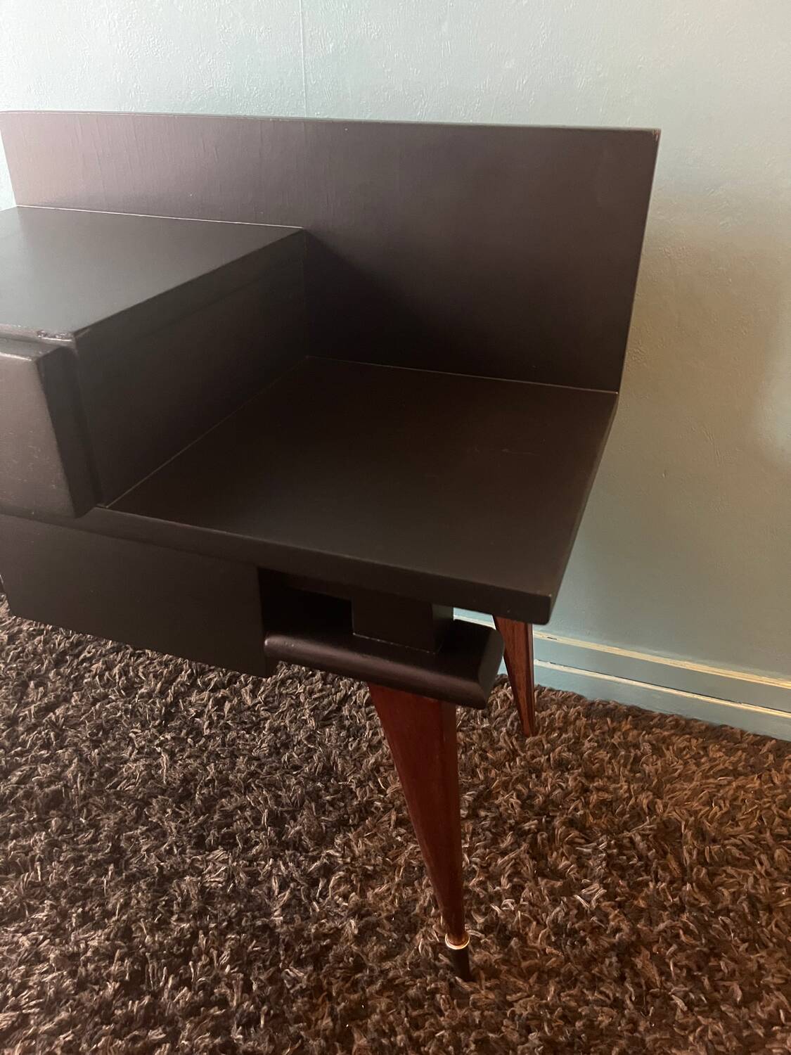 Occasional furniture, bedside compass feet from the 60s