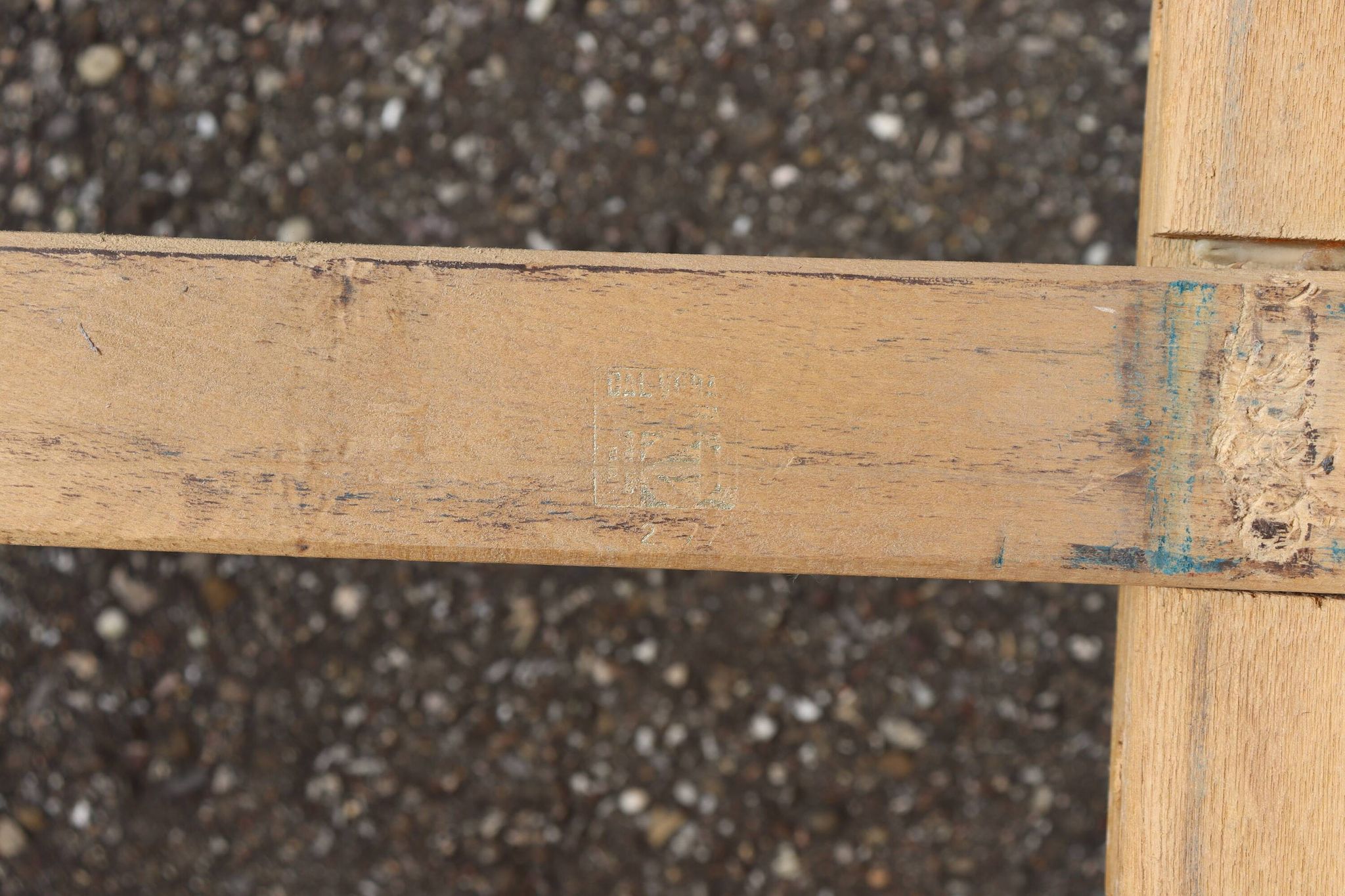 two-seater in rattan signed Dal Vera