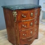 Louis XIV style marquetry chest of drawers