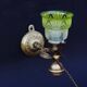 Antique Brass Gimbal Table Lamp Navy Ship Marine Massive Brass - Wall Light