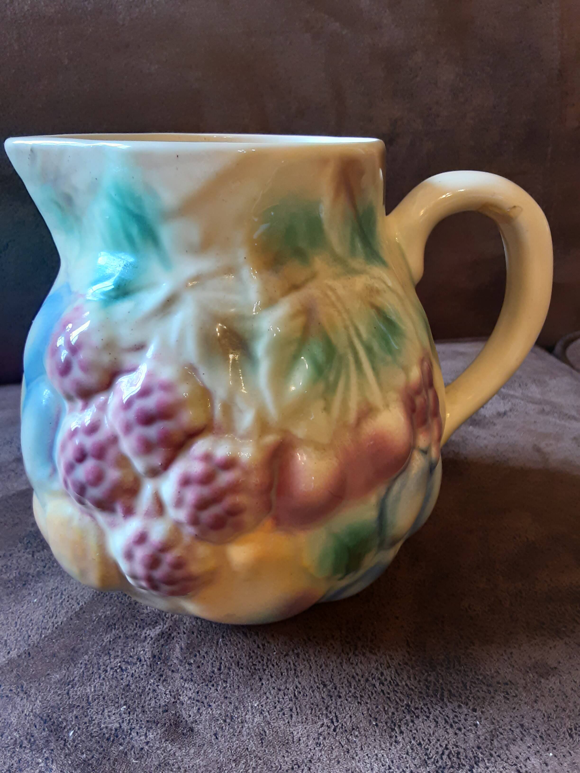 Luneville slip pitcher